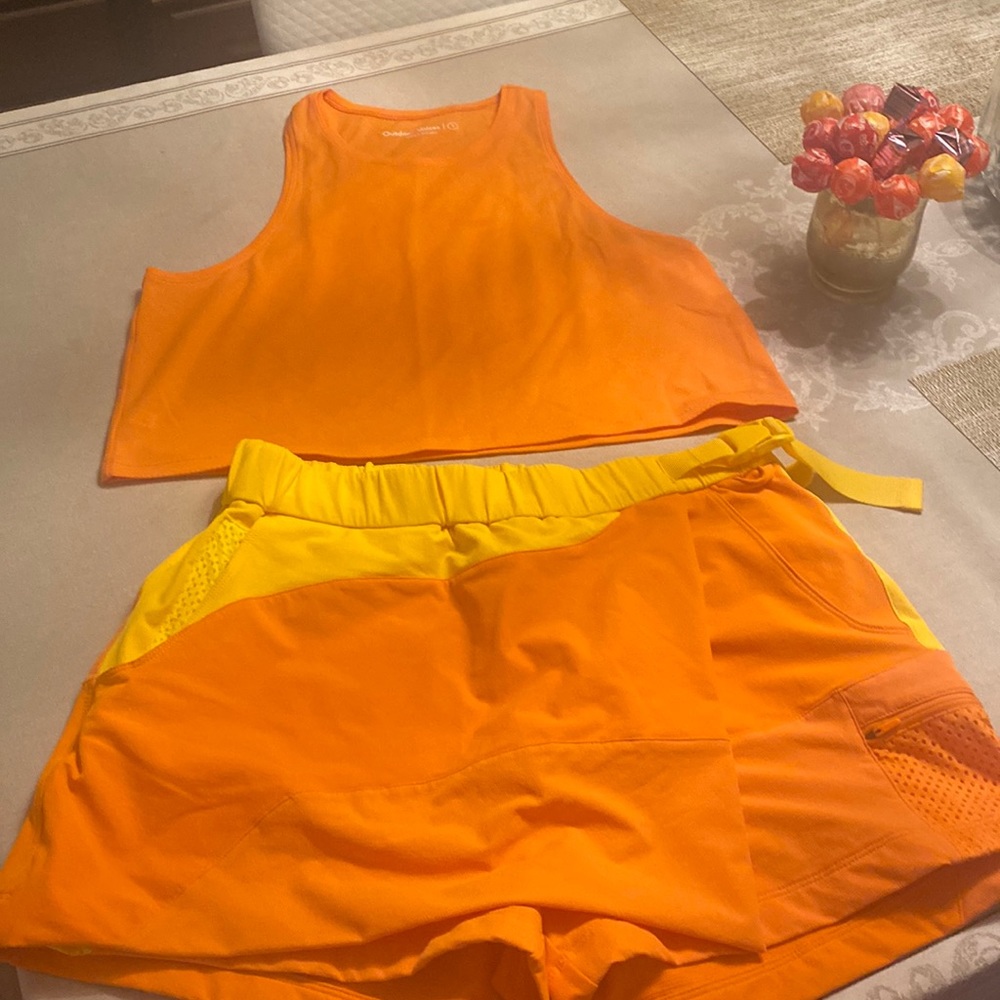 NWOT Outdoor Voices mesh tank